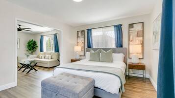 5 bedrooms, iron/ironing board, travel cot, free WiFi