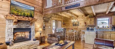 Cabin, 2 Bedrooms | Interior