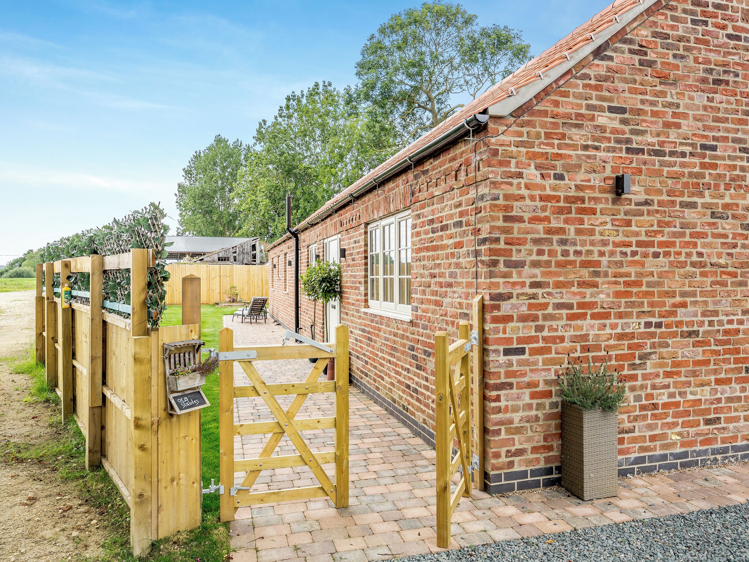 Enceinte de l’hébergement