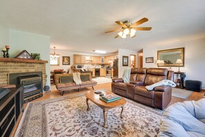 House (3 Bedrooms) | Interior - Serene Ava Countryside Home w/ Deck & Fire Pit (Ava)