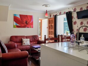 TV, fireplace - The Granary - UK45181 (Newcastleton)