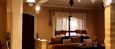 Sitzecke in der Lobby