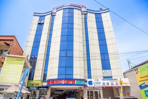 Façade de l’hébergement