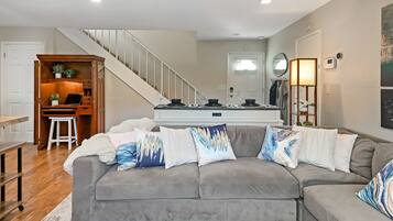 Smart TV, books, stereo, computer monitors