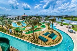 Outdoor pool, a heated pool - Special Offer! Walk to Target, Private pool and SPA, Storey Lake 4549 (Kissimmee)