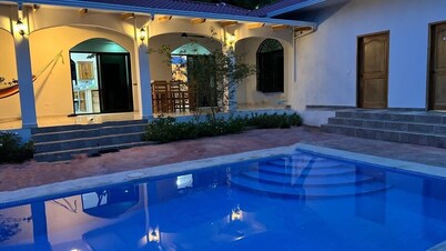 Villa comoda y privada en la Isla del Tigre a pocos minutos del mar