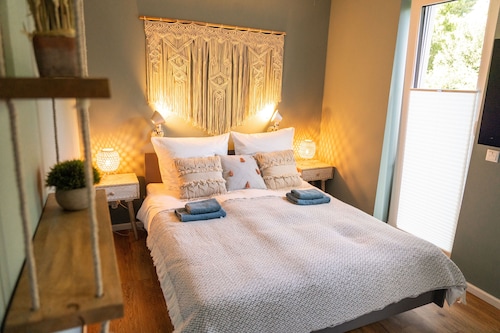 Familiensuite Boho am See Netflix Grill Parken