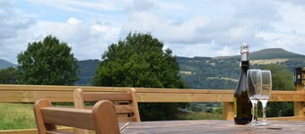 Cowshed near Abergavenny in the Black Mountains