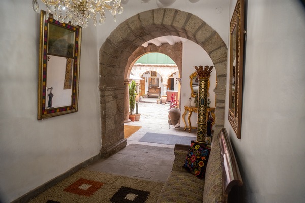 Fachada de la propiedad