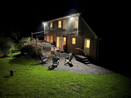 Secluded Warwick Retreat on 3 Acres Next to Winery- 1 Hr from NYC!
