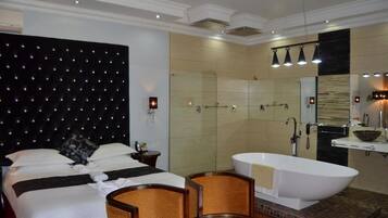 Kamar Double atau Twin Eksekutif | Seprai premium, selimut bulu angsa, dan bantalan ekstra lembut