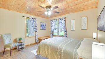 1 chambre, bureau, Wi-Fi, draps fournis