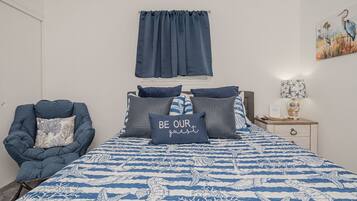 3 bedrooms, iron/ironing board, travel crib, WiFi