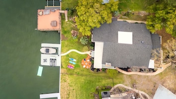 Everything you need for a perfect lake day - right in your own backyard!!