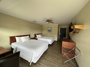 Standard Room, 2 Queen Beds | 1 bedroom, premium bedding, memory-foam beds, desk - Travellers Inn (Waasis)