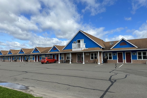 Fassade der Unterkunft