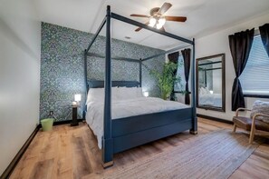6 bedrooms, iron/ironing board, travel cot, free WiFi