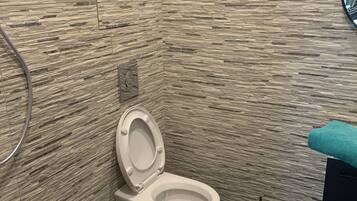 Towels, soap, toilet paper