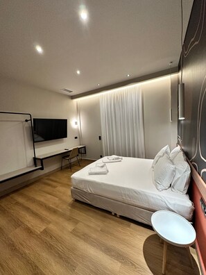 1 soverom, strykejern/-brett, wi-fi og sengetøy