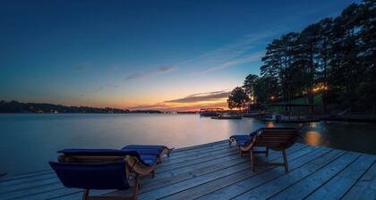 Renovated lake front home with great views & swim dock!