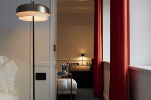 Deluxe Suite, 1 King Bed, Bathtub | Premium bedding, pillow-top beds, soundproofing, free WiFi - The Townhouse (Udine)