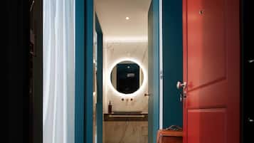 Chambre Deluxe, 1 trÚs grand lit, salle de bains privée
