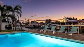 Una piscina climatizada