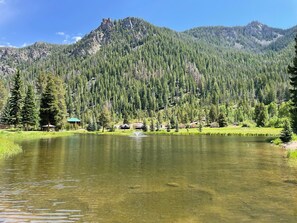 المنطقة المحيطة بالمنشأة