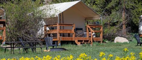 Restauration en plein air