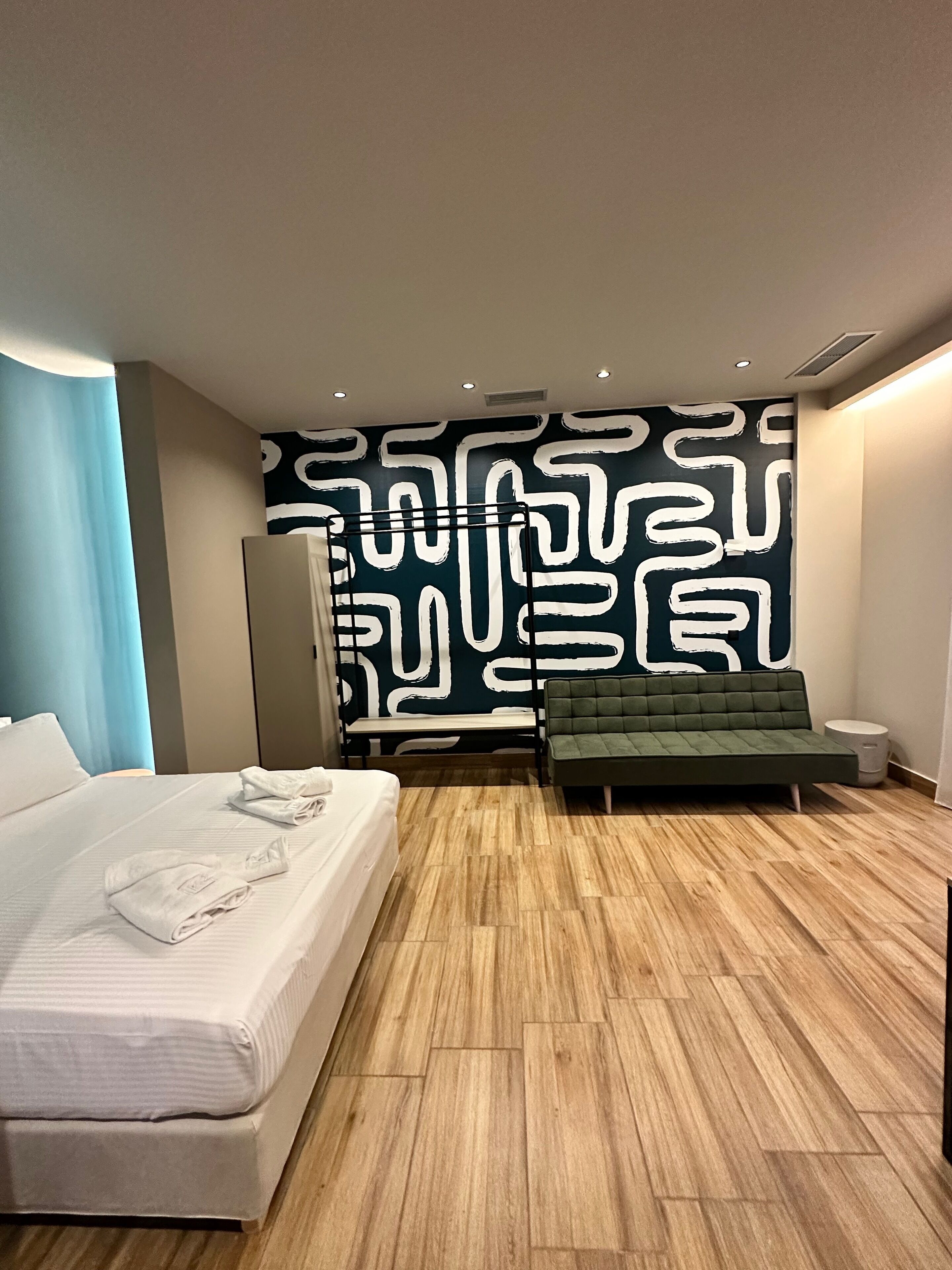 1 soverom, strykejern/-brett, wi-fi og sengetøy