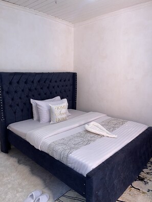 Iron/ironing board, WiFi, bed sheets - Lefad 2-Studio Apartment in Milimani (Kisumu)