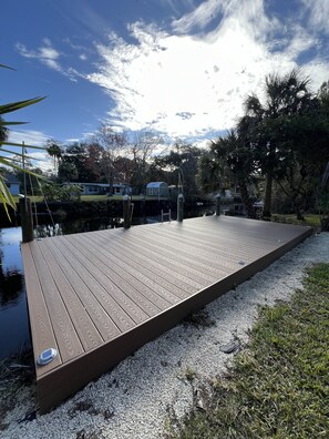 Property grounds - The Palm Cottage

 (Yankeetown)