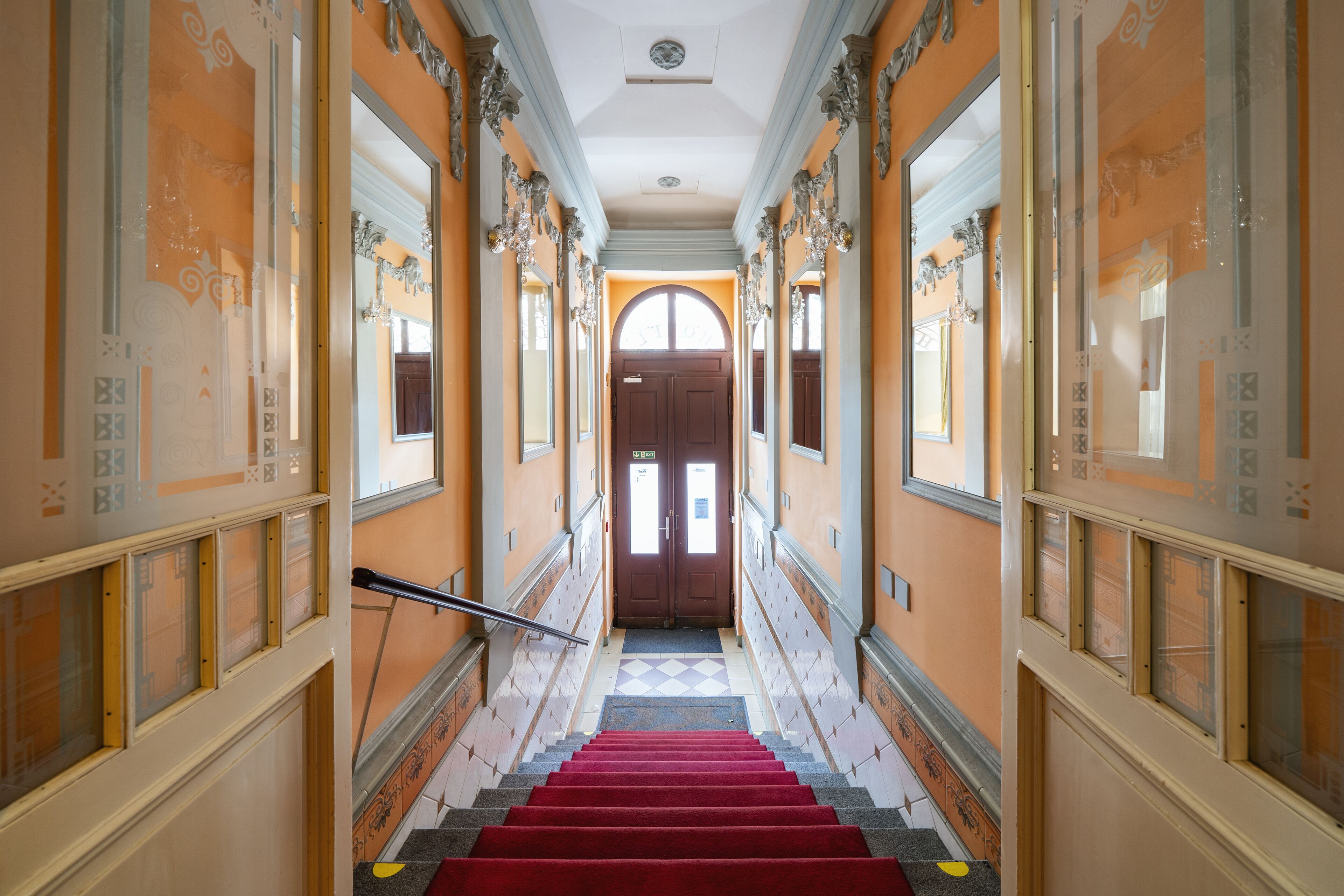 Entrada de la propiedad