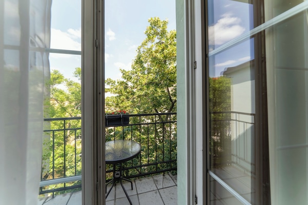 Suíte estúdio luxo | Terraço/pátio