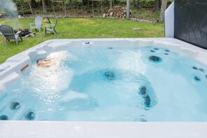 Idromassaggio all'aperto