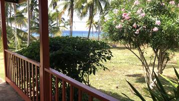 Udsigt fra overnatningsstedet