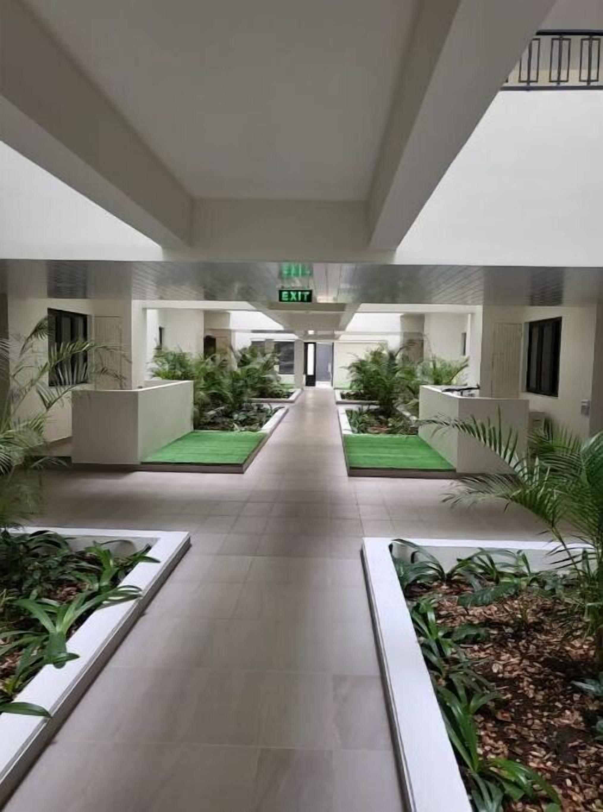 Enceinte de l’hébergement