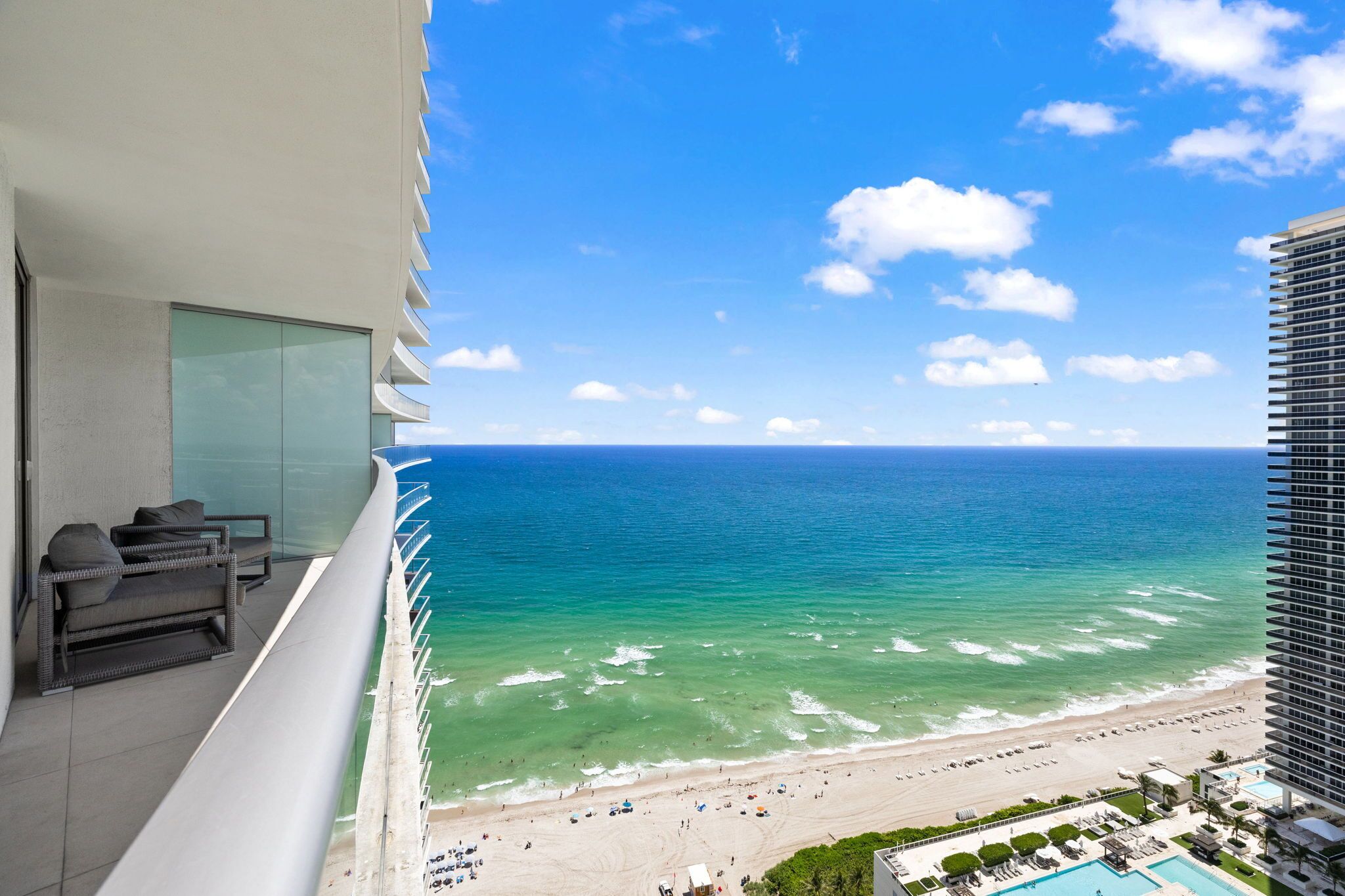 Luxury Condo, 1 Bedroom, Beach View | Beach/ocean view