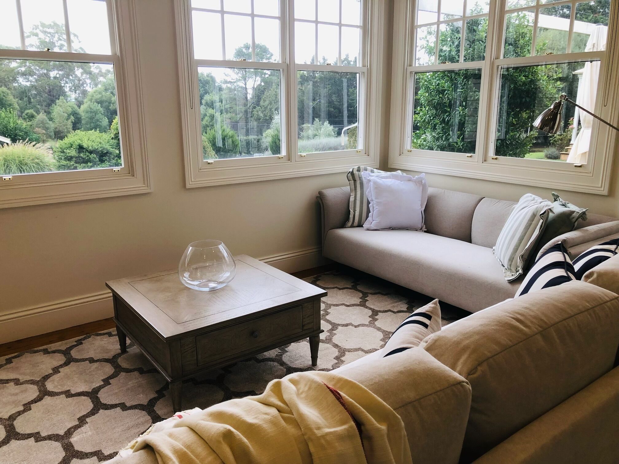 Área de sala de estar