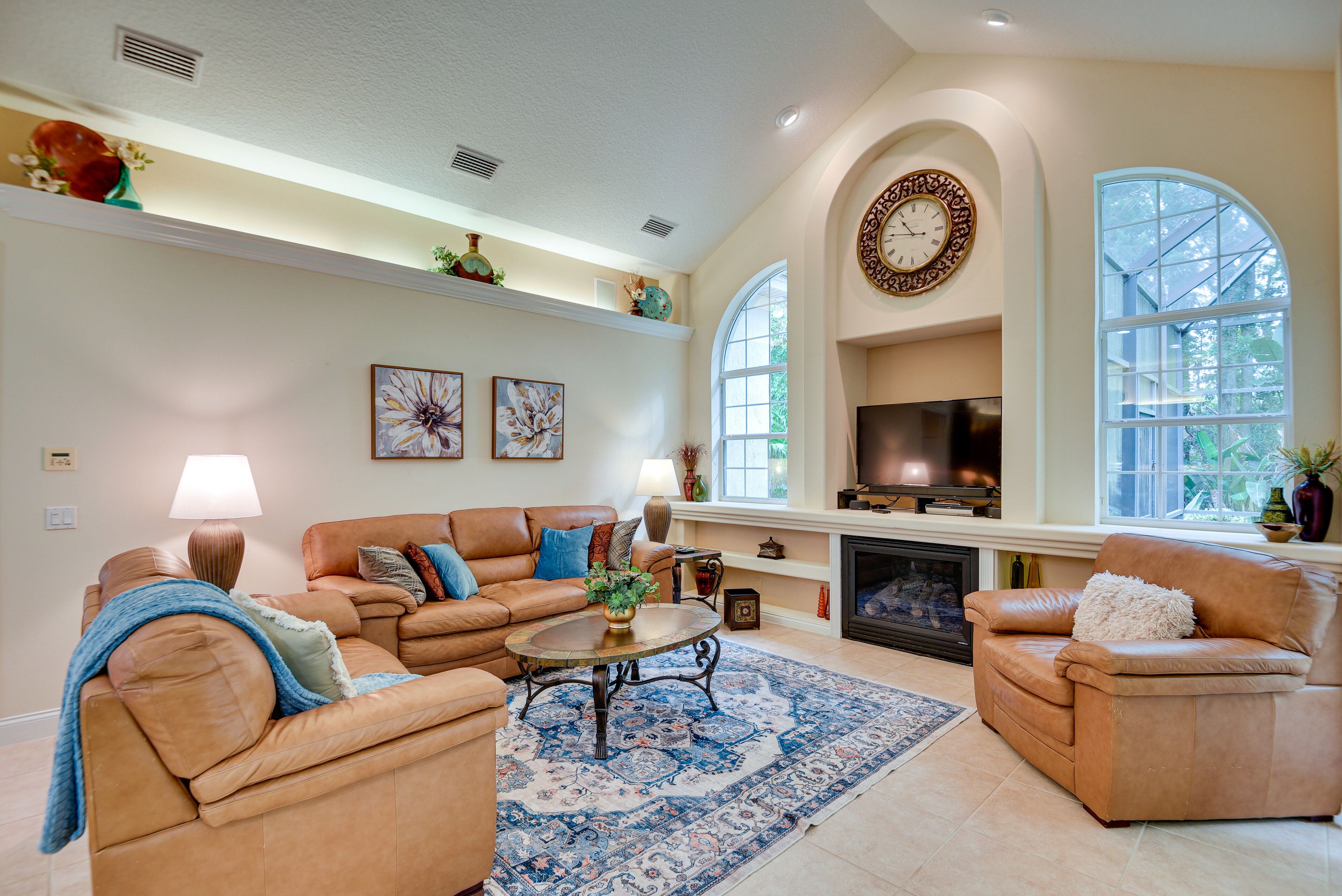 Breezy Palm Coast Golf Retreat with Spa!