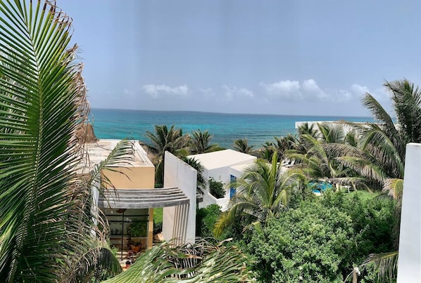 Property grounds - Cozy ground floor condo with Roof top and pool in Punta Sur (Isla Mujeres)