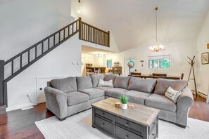 Fernseher, Kamin, Computerbildschirme