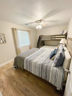 2 chambres, Wi-Fi gratuit, draps fournis