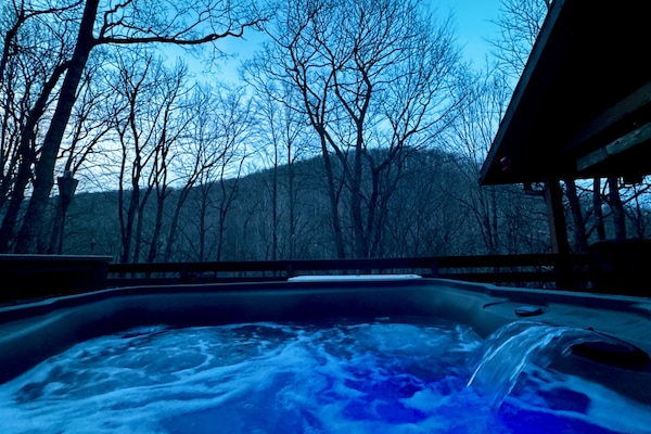 Idromassaggio all'aperto