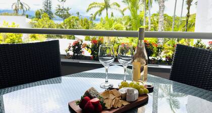 Centrally Located Tropical Escape with Sea Views