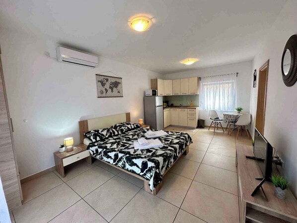 1 bedroom, WiFi - Studio with terrace and air conditioning (Dramalj)