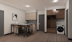 Suite familiare | Una scrivania, postazione laptop, tende oscuranti, ferro/asse da stiro