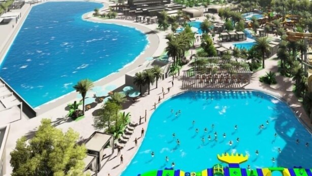 A resort with a large central pool, smaller pools, and a beach area. - The Grand Resort, 1 Acre Property.
"Huge Outdoor Space to Relax in the Sun!" (gilbert)