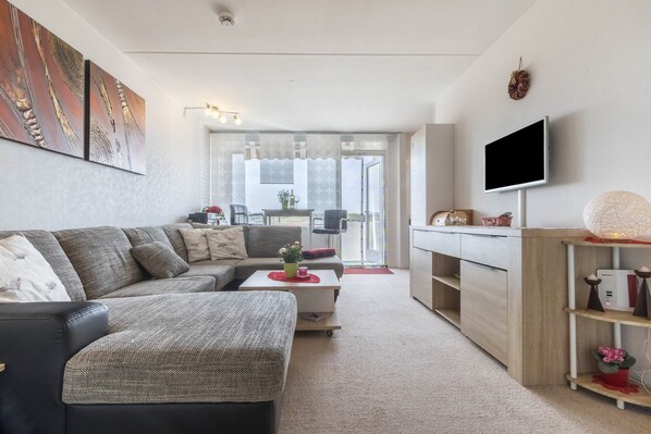 TV, DVD player, ping pong, stereo