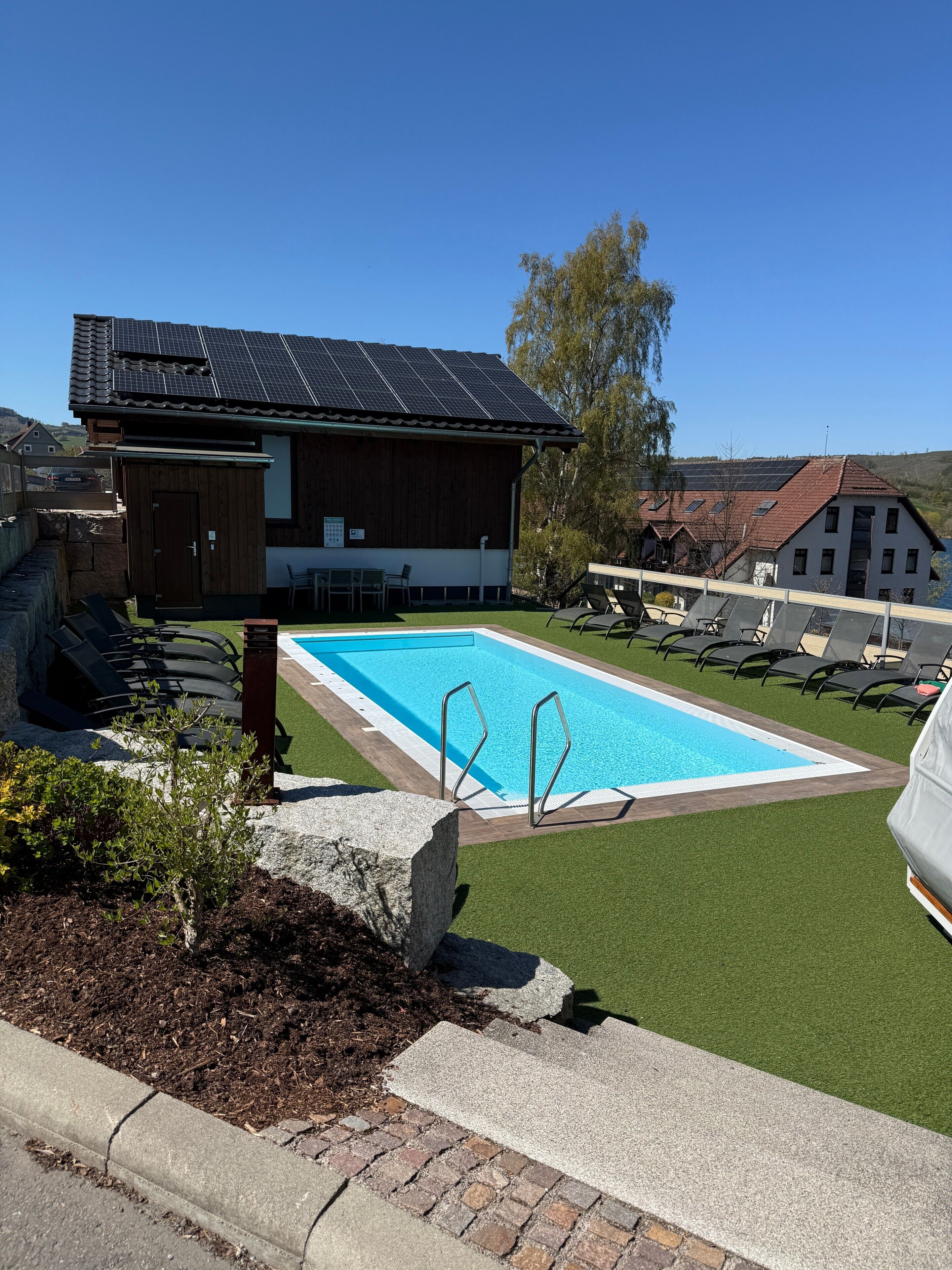 Indendørs pool, opvarmet pool